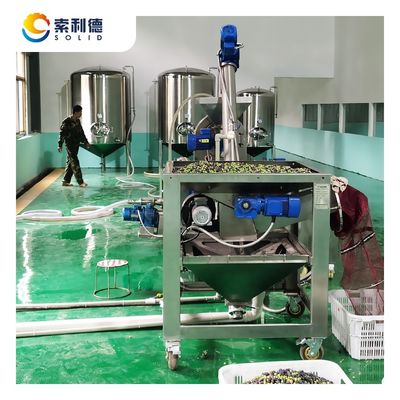 Máquina de extracción por centrifugadora para la línea de extracción de aceite de oliva EVOO-250 de 250 kg/h