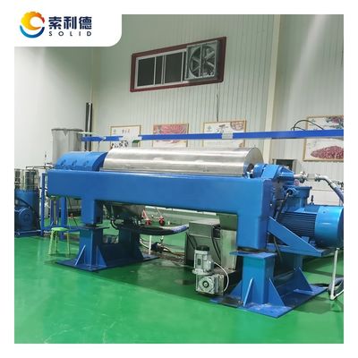 Extractor de aceite de oliva de 5 toneladas por hora, con una potencia de 130 kW e instalación de una centrifugadora decantadora de 3 fases