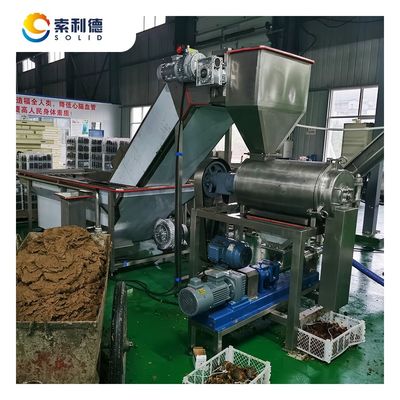 1000 kg/h Máquina de prensado en frío de aceite de aguacate virgen extra para el método de extracción por centrífuga