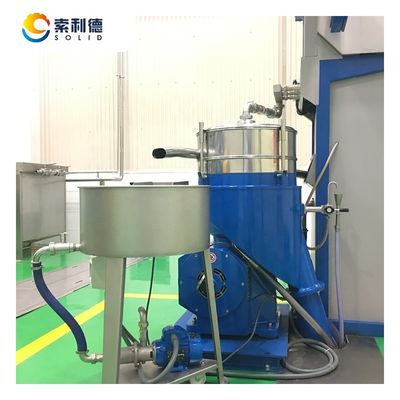 Centrifugadora para purificación de aceite virgen extra virgen separador de disco vertical de aceite de oliva