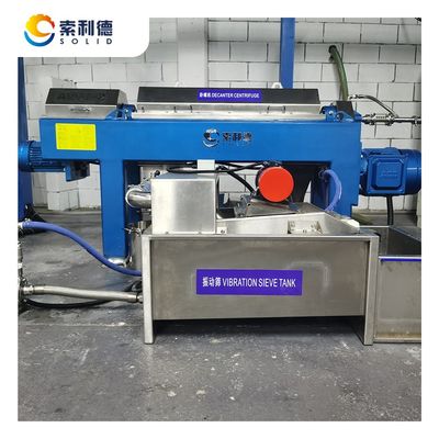 Máquina de extracción de aceite de aguacate de 200 kg/h con centrifugadora decantadora de 2 fases de material SUS304