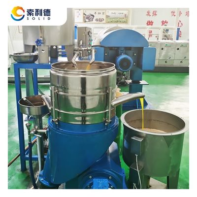 Máquina de extracción por centrifugadora de alto rendimiento para el procesamiento de aceite de oliva virgen extra de 3-4TPH