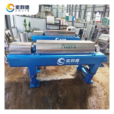 Fuente de alimentación de 97KW EVOT-6 8T/H Centrifugadora decantadora de aceite de oliva prensada en frío para molino 200TPD