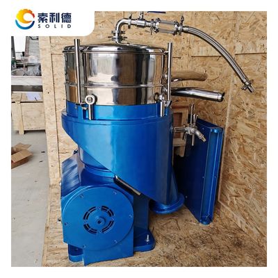 Centrifugadora para purificación de aceite virgen extra virgen separador de disco vertical de aceite de oliva