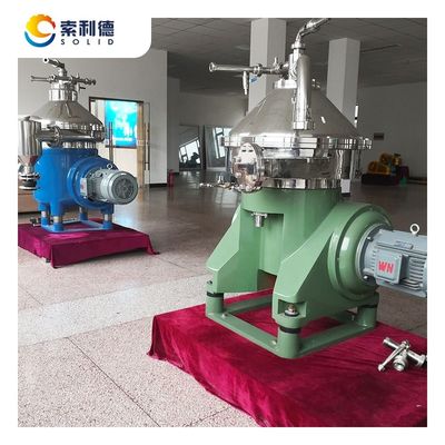 Separador de disco vertical DHZ360 para desgomación y neutralización continuas del aceite de aguacate