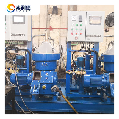 Separador de centrifugadoras de disco KYDB203SD-21 para la separación de residuos de lubricantes y aceites minerales