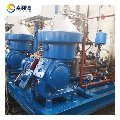Separador de centrifugadoras de disco KYDB203SD-21 para la separación de residuos de lubricantes y aceites minerales