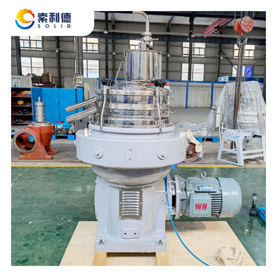 Máquina de centrifugadora de disco para la separación de agua de aceite de palma de coco y aceite de oliva de látex