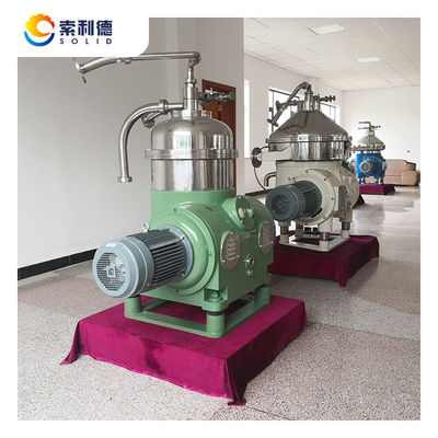SUS304 Capacidad 200-300TPD Centrifugador de separador de disco de aceite de soja de granos de arroz, girasol, maíz y soja